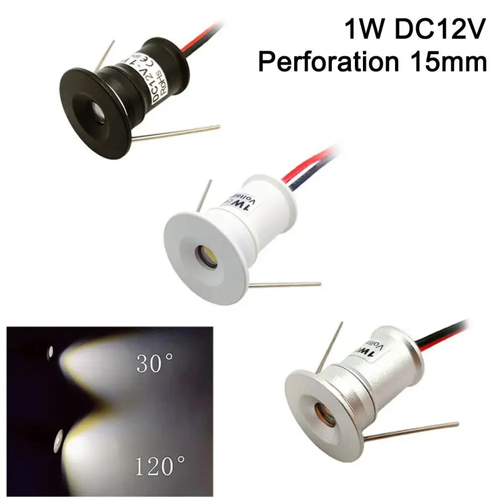  LED ƮƮ, õ , ̽ ÷ , 1W, 12V,  , 15mm ƾƿ,  ٿƮ, IP65